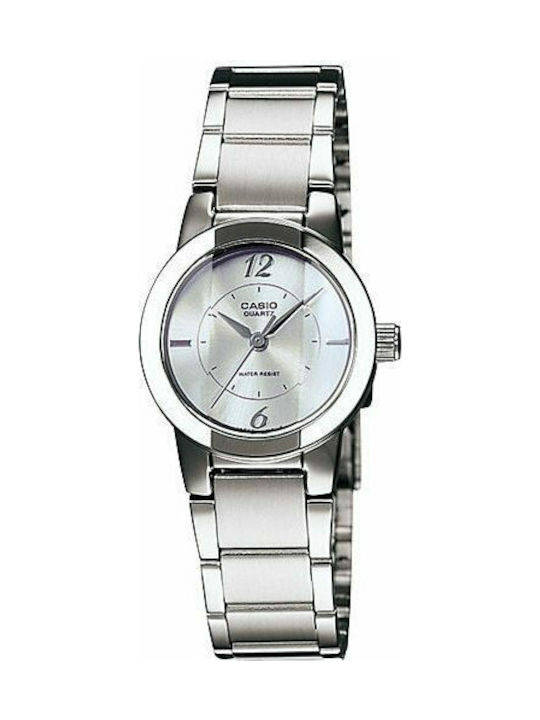 Casio Watch with Silver Metal Bracelet LTP-1230D-7C