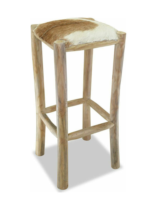 Hocker Bar Hölzernes Braun 35x35x76cm