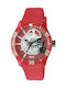 WATX & CO Watch Automatic with Red Rubber Strap REWA1919