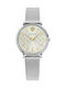 Versace Uhr mit Silber Metallarmband VE8100519