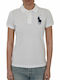 Ralph Lauren Women's Athletic Polo Shirt Short Sleeve Navy Blue