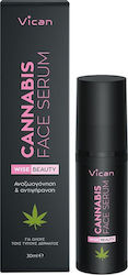 Vican Wise Beauty Cannabis Anti-aging Serum Face with Vitamin C & Niacinamide 30ml