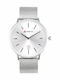 Curren Men's Watch 41mm Battery with Metal Bracelet Silver / Silver