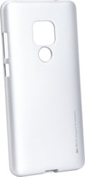 Mercury iJelly Umschlag Rückseite Silikon Silber (Huawei Mate 20)