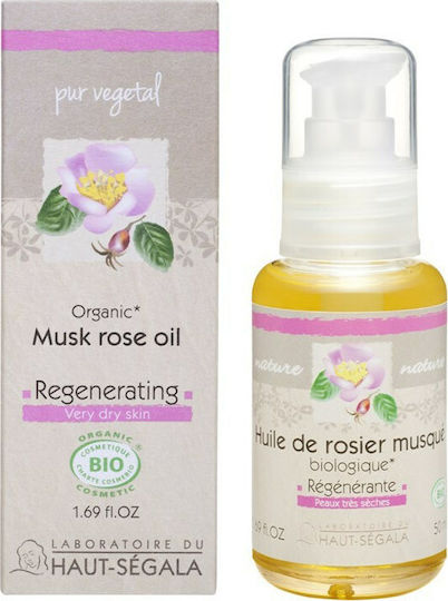 Haut Segala Organic Αnti-aging Korres Wild Rose Facial Oil 50ml