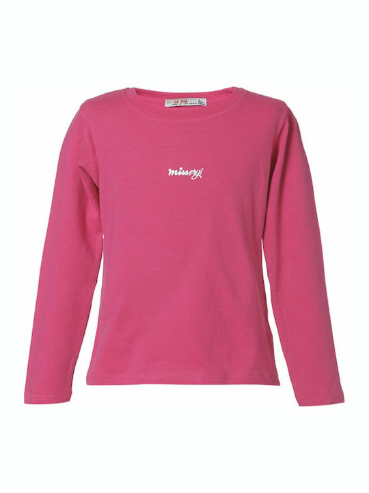 Energiers Kids' Shirt Long Sleeve Fuchsia