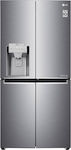 LG GML844PZKZ Ψυγείο Ντουλάπα 506lt NoFrost Inox Υ178.7xΠ83.5xΒ73.4εκ.