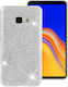 Forcell Back Cover Σιλικόνης Ασημί (Galaxy J4+)