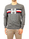 Tommy Hilfiger Men's Long Sleeve Sweater Gray