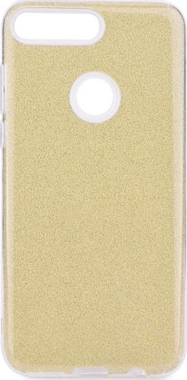 Forcell Задна корица Силикон Златист (Huawei Y7 2018/Y7 Prime 2018)