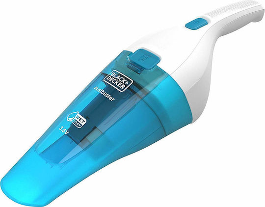 Black & Decker Επαναφορτιζόμενο Σκουπάκι Χειρός 3.6V Μπλε