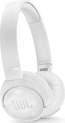 JBL Tune 600BTNC Wireless/Wired On Ear Headphones with 12hours hours of operation Whita