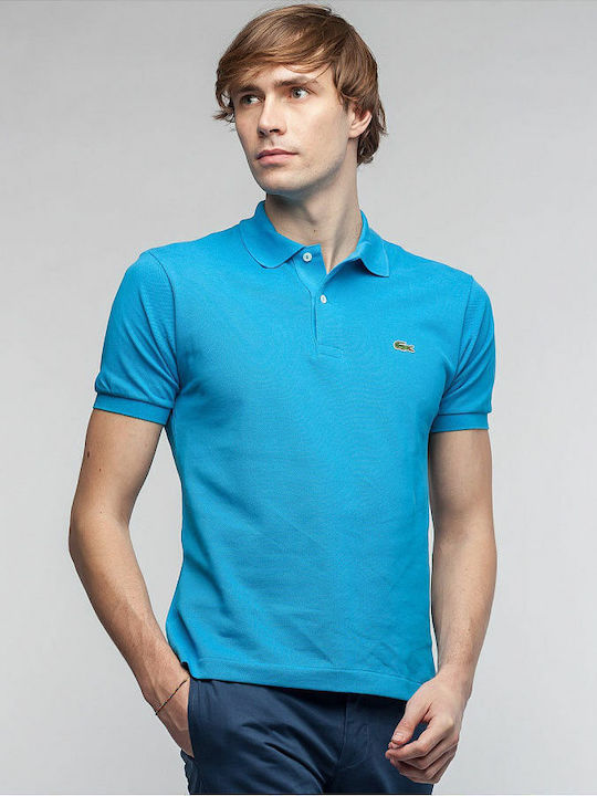 Lacoste Polo T-shirt Γαλάζιο