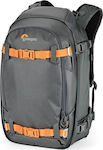 Lowepro Τσάντα Πλάτης Φωτογραφικής Μηχανής Whistler BP 350 AW σε Γκρι Χρώμα