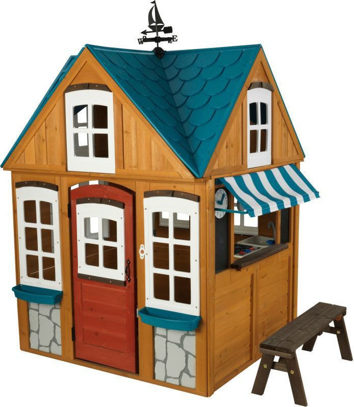 Kidkraft seaside cottage outdoor shop playhouse