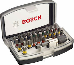 Bosch Set 32 Screwdriver Bits Cross / Torx / Allen