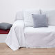 Anna Riska Four-Seater Sofa Throw 1300 180x320cm Off White 414582