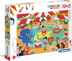 Kids Puzzle Crazy Circus for 4++ Years 104pcs Clementoni