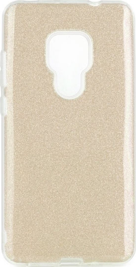 Forcell Shining Back Cover Silicone Gold (Huawei Mate 20)