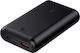 Aukey PB-XD10 Power Bank 10050mAh с 2 USB-A порта Бързо зареждане 3.0 Черен