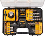 Dewalt Extreme Σετ 100 Διαμαντοτρύπανα με Κυλινδρικό Στέλεχος για Ξύλο, Μέταλλο και Δομικά Υλικά