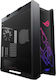 Asus ROG Strix Helios Gaming Midi Tower Κουτί Υπολογιστή με Πλαϊνό Παράθυρο και RGB Φωτισμό Μαύρο