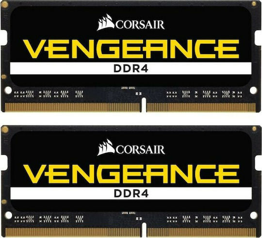 Corsair Vengeance 16GB DDR4 RAM mit 2 Modulen (2x8GB) und Geschwindigkeit 3000 für Laptop