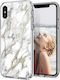 Spigen Cecile Glossy Marble Back Cover Σιλικόνης Πολύχρωμο (iPhone X / Xs)