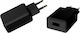 V-TAC Wireless Charger with USB-A Port 18W Black