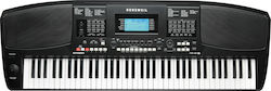 Kurzweil Keyboard KP300X with 76 Dynamic Keys with Music Stand Black