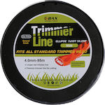 Bax Oval Twist Brush Cutter Trimmer Line 4mm 95m E40095