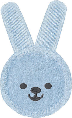 Mam Teething Glove made of Fabric for 0 m+ Blue Rabbit 1pcs