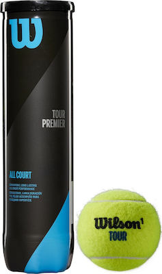 Wilson Tour Premier All Court Tournament Tennis Balls 4pcs