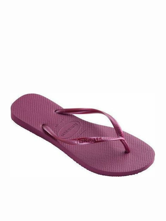 Havaianas Slim Σαγιονάρες σε Φούξια Χρώμα