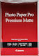 Canon PM-101 Photo Paper Pro Premium Matte A3+ 210gr/m² for Printers Inkjet 20 Sheets
