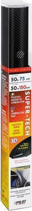 Lampa Autoaufkleber Kohlenstoff Super-Tech 50 x 75cm 1Stück