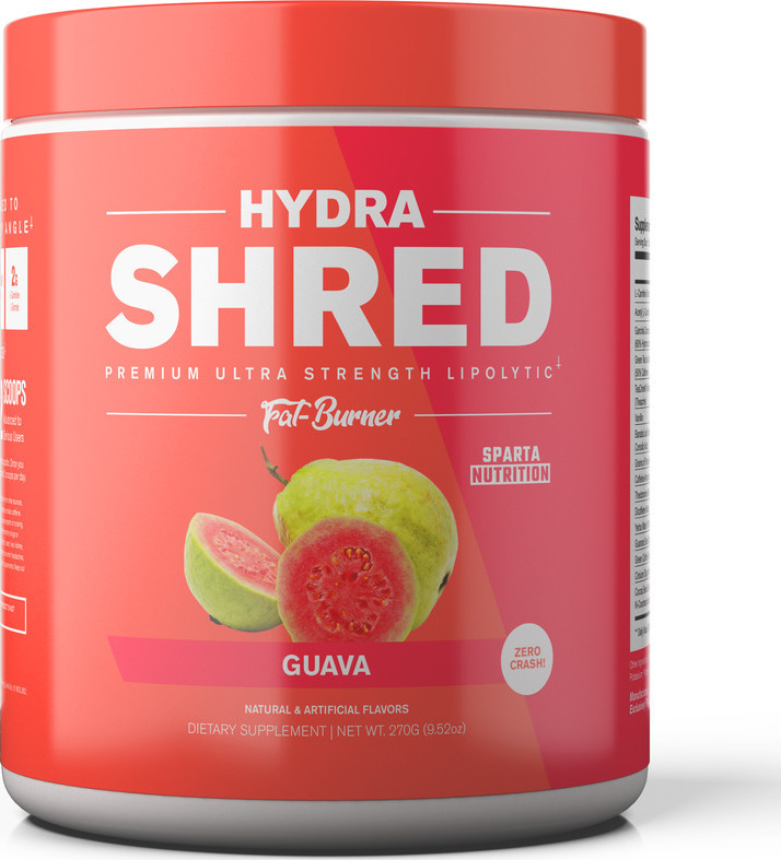 Sparta Nutrition Guava Hydrashred Lypolitic Fat Burner 270gr Skroutz.gr