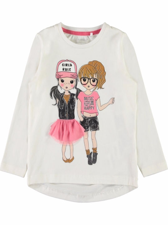 Name It Kids Blouse Long Sleeve White