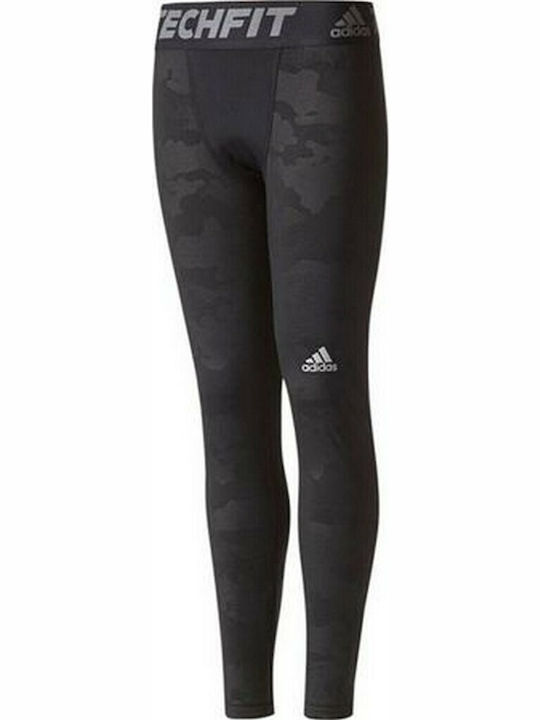 Techfit Kinder Thermohose Schwarz