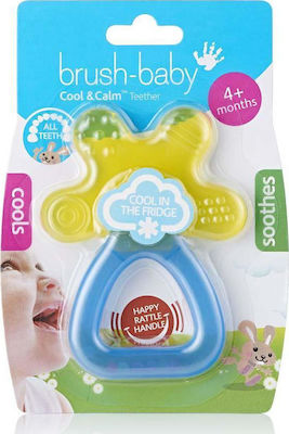 Brush Baby Cool&Calm Rattle Teether Teether made of Silicone for 4 m+ 1pcs