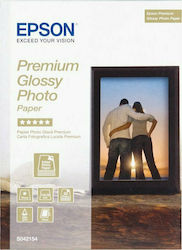 Epson Φωτογραφικό Χαρτί Premium Glossy 13x18 255gr/m² για Εκτυπωτές Inkjet 30 Φύλλα