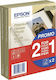 Epson Premium Glossy Φωτογραφικό Χαρτί A6 (10x15) 255gr/m² για Εκτυπωτές Inkjet 80 Φύλλα