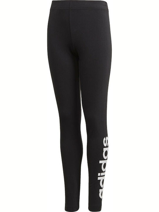 Kinder Leggings Sport Lang Schwarz