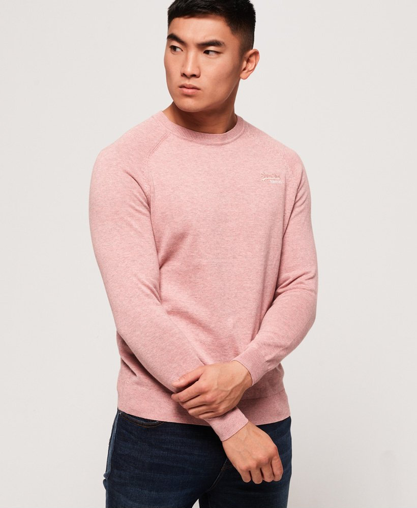 Orange label cotton outlet crew