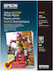 Epson Value Glossy Photo Paper A4 (21x30) 183gr/m² for Printers Inkjet 50 Sheets