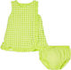 Mayoral Kids Dress Sleeveless Yellow