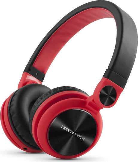 Energy Sistem DJ2 Wired Over Ear Headphones Red 424597