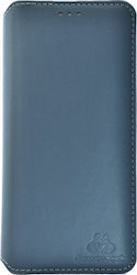 Powertech Buchen Sie Synthetisches Leder Gray (Huawei Mate 20 Lite) MOB-1185