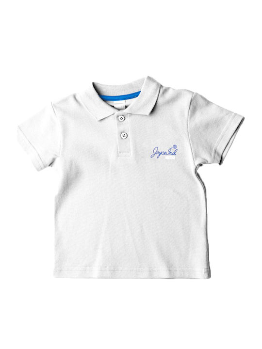 Joyce Kinderpolo Kurzarm Weiß