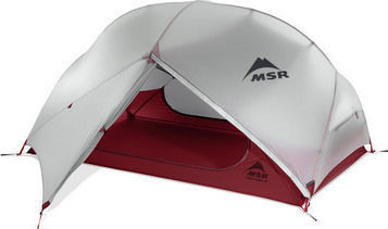 MSR Hubba NX Σκηνή Camping Ορειβασίας Γκρι με Διπλό Πανί 3 Εποχών για 2 Άτομα Αδιάβροχη 1200mm 279x213x100εκ.